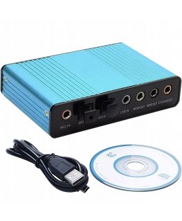 External 5.1 / 7.1 USB sound card
