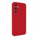 Samsung Galaxy A54 Premium Pehmeä Kosketus Silikoni Kuori Punainen