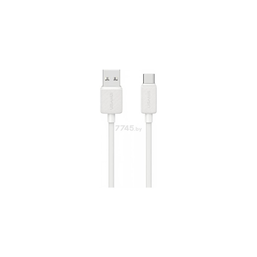 Кабель USAMS KY Series US-SJ693 3A USB-C на USB-A 2м белый – 2