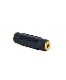 Gembird A-3.5FF-01 kaabli soomuutja 3.5 mm Must
