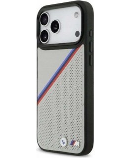 Etui BMW M Tricolor Metal Logo MagSafe iPhone 17 Pro Max jaoks