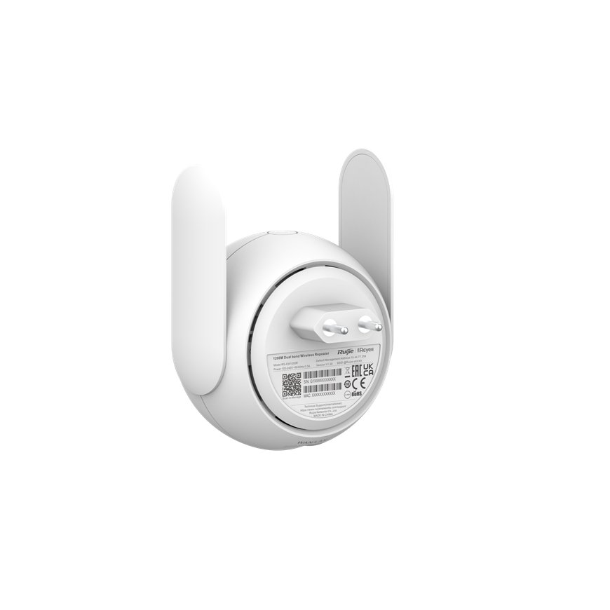 Ruijie Networks RG-EW1200R Wi-Fi-verkkojärjestelmä Kaksitaajuus (2,4 GHz/5 GHz) Wi-Fi 5 (802.11ac) V – 4