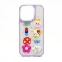 Apple iPhone 15 Pro EPOXY KARIKATŪRU VĀCIŅŠ Violets Apple iPhone 15 Pro EPOXY KARIKATŪRU VĀCIŅŠ Violets
