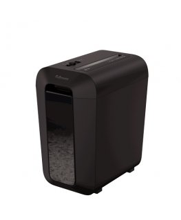 Fellowes LX65 paper shredder Cross shredding 4 cm Black