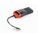 Gembird FD2-MSD-3 кардридер USB 2.0 Черный, Красный