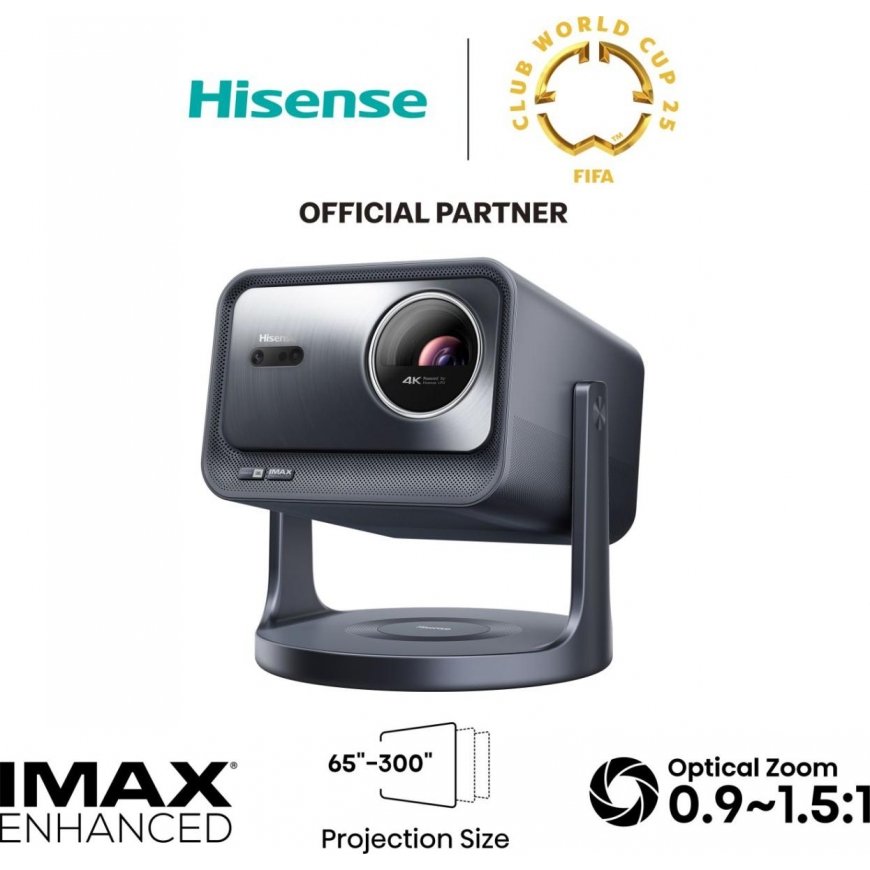 Hisense C2 Pro 2600 ANSI lumenia UHD 4K (3840x2160) Harmaa