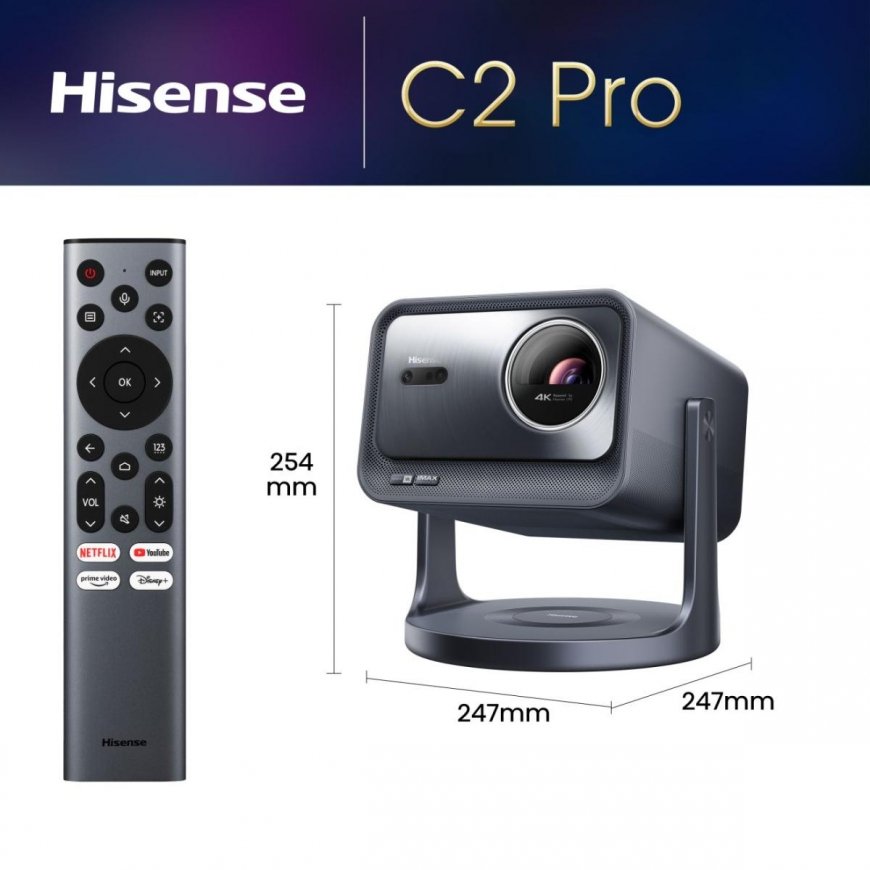 Hisense C2 Pro 2600 лм UHD 4K (3840x2160) Серый – 2