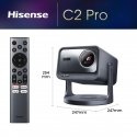 Hisense C2 Pro 2600 ANSI lūmeni UHD 4K (3840x2160) Pelēks Hisense C2 Pro 2600 ANSI lūmeni UHD 4K (3840x2160) Pelēks