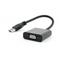 Gembird AB-U3M-VGAF-01 USB-graafikaadapter 1920 x 1080 pikslit Must Gembird AB-U3M-VGAF-01 USB-graafikaadapter 1920 x 1080 pikslit Must