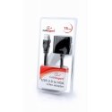 Gembird AB-U3M-VGAF-01 USB ekrano adapteris 1920 x 1080 pikseliai Juoda Gembird AB-U3M-VGAF-01 USB ekrano adapteris 1920 x 1080 pikseliai Juoda