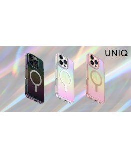 UNIQ Iridescia case for iPhone 17 Pro Magclick Charging pink pri
