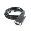 Gembird A-HDMI-VGA-03-10 video kabeļu aksesuārs 3 m HDMI + 3.5mm VGA (D-Sub) Melns Gembird A-HDMI-VGA-03-10 video kabeļu aksesuārs 3 m HDMI + 3.5mm VGA (D-Sub) Melns