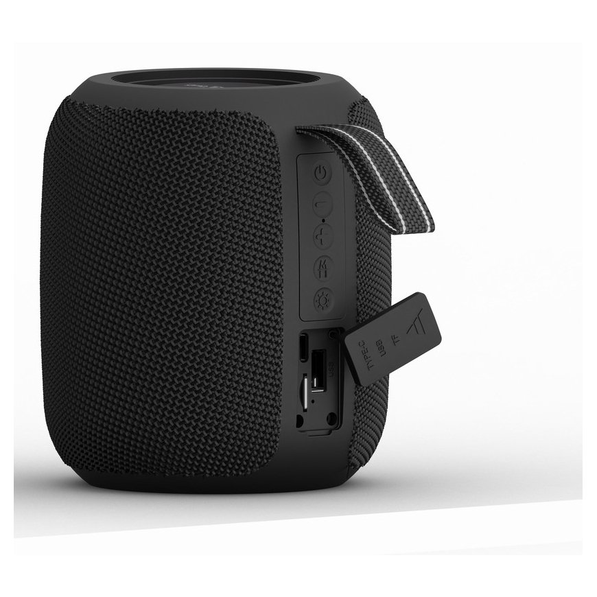 Gembird GMB Audio SPK-BT-LED-05-BK portable/party speaker Mono portable speaker Black 8 W – 3