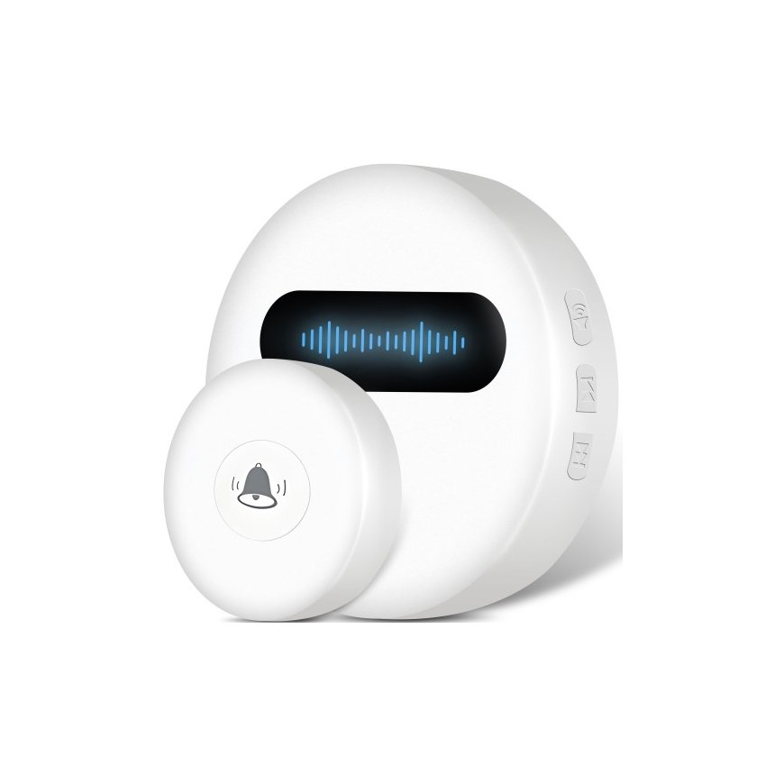 Retoo Wireless Doorbell with 38 Melodies IP68 up to 180 m