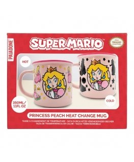 Paladone SUPER MARIO Mukit - Prinsessa Peach | Lämpöherkkä 350 ml