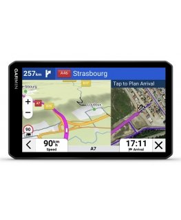 Garmin dēzl LGV720 navigator Fixed 17.6 cm (6.95") TFT Touchscreen 242 g Black