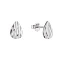 Brilio Silver Unique Long Silver Earrings EA1196W