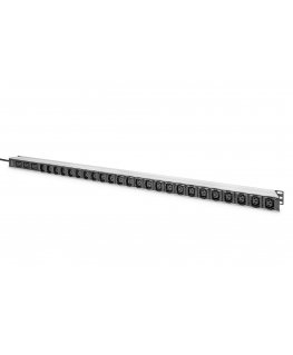 Digitus DN-95450 toitejaotuskomponent (PDU) 27 vahelduvvoolu kontakt 0U Must