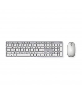 ASUS W5000 Wireless Keyboard and Mouse Set näppäimistö Sisältää hiiren Universaali Langaton RF Valko