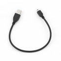 Gembird 0.3m USB 2.0 A/mini-USB M USB kabelis 0,3 m USB A Micro-USB A Pelēks Gembird 0.3m USB 2.0 A/mini-USB M USB kabelis 0,3 m USB A Micro-USB A Pelēks