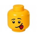 Kambarys Kopenhago LEGO hoidmisbox – väike ikooniline pea (rumal) Kambarys Kopenhago LEGO hoidmisbox – väike ikooniline pea (rumal)