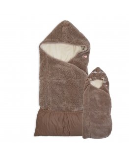 Lodger Wrapper Teddy adjustable blanket Buffalo WPT 535 WPT 535 (8719033380196)