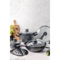 COMPLETE SET OF MARBLE NON-STICK COOKWARE 12-PIECE KLAUSBERG KB-7657 COMPLETE SET OF MARBLE NON-STICK COOKWARE 12-PIECE KLAUSBERG KB-7657