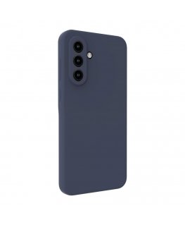 Samsung Galaxy A36 Premium Magnetiline Pehme Puudutusega Silikoonkaitse Tume Sinine