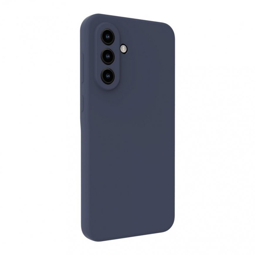 Samsung Galaxy A36 Premium Magnetiline Pehme Puudutusega Silikoonkaitse Tume Sinine
