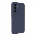 Samsung Galaxy A36 Premium Magnetic Soft Touch Silicone Case Dark Blue