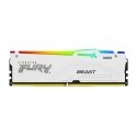 Kingston Technology FURY Beast 16GB 6000MT/s DDR5 CL36 DIMM White RGB EXPO