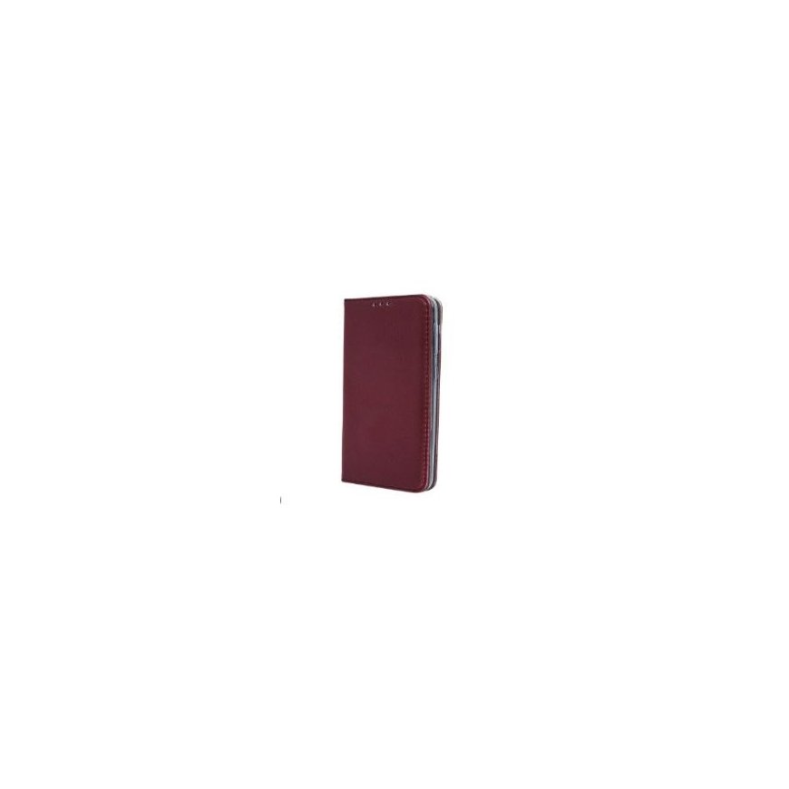 Xiaomi Redmi 14C 4G/ 14C 5G / Redmi A4 / POCO C75 Älykäs Magneettikotelo Burgundinpunainen