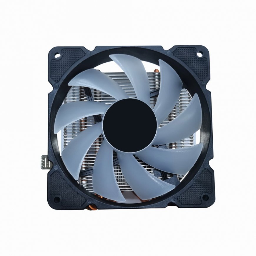Gembird CPU-HURACAN-ARGB-X140 Tietokoneen jäähdytysjärjestelmä Suoritin Ilmanjäähdytin 12 cm musta, – 2