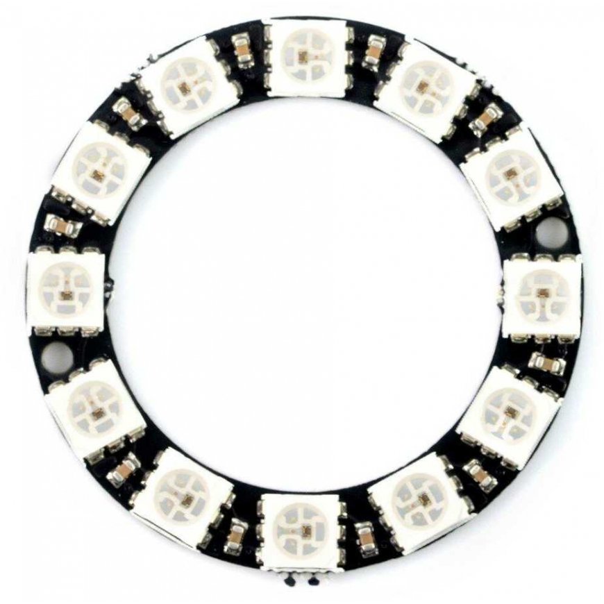 Oem RGB LED gredzens WS2812 5050 x 12 LED - 38mm – 2