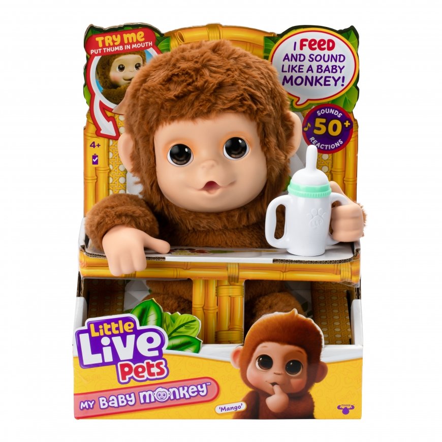 Moose Toys My Baby Monkey Mango – 5