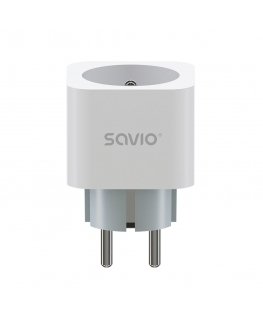 Savio WI-FI smart socket 16A AS-01 White Juhtmevaba Valge
