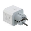 Savio WI-FI smart socket 16A AS-01 White Bevielis Balta