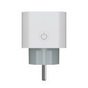 Savio WI-FI smart socket 16A AS-01 White Беспроводной Белый Savio WI-FI smart socket 16A AS-01 White Беспроводной Белый