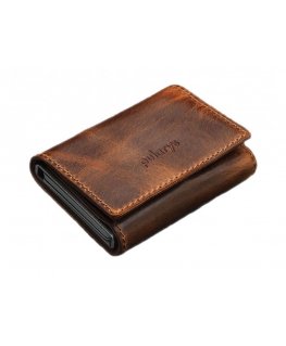 Pularys Men's Leather Wallet Bosto
