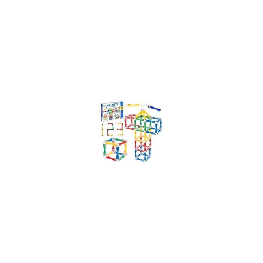 WOOPIE magnētiskie konstruktora klucīši 3D 128