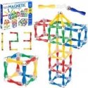 WOOPIE magnētiskie konstruktora klucīši 3D 128 gab. XXL WOOPIE magnētiskie konstruktora klucīši 3D 128 gab. XXL