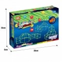 WOOPIE magnetilised konstruktori plokid 3D 128 tk. XXL WOOPIE magnetilised konstruktori plokid 3D 128 tk. XXL