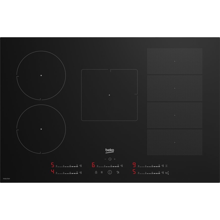 Beko HII 85780 UFT Melns Iebūvēts
