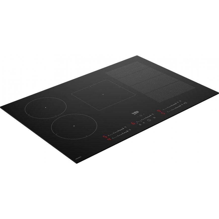 Beko HII 85780 UFT Black Built-in 80 cm Zone induction hob 5 zone(s) – 2