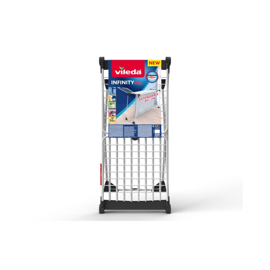 Vileda Infinity Flex Floor-standing rack White – 2