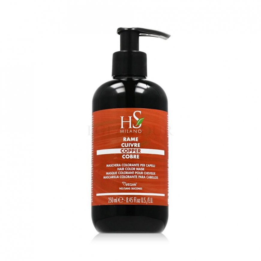 HS MILANO Hiusväri Naamio Kupari 250 ml – 2