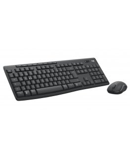 Logitech 920-012065 klaviatūra Pelė įskaityta Biuras „Bluetooth“ QWERTZ Vokiečių Grafitas