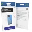 Wave silikonisuoja, Samsung Galaxy S25 FE 5G, kirkas Wave silikonisuoja, Samsung Galaxy S25 FE 5G, kirkas