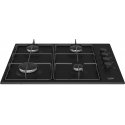 Beko HIBG64120SB plīts virsmas sildelements Melns Iebūvēts 60 cm Gāzes 4 zone(s)