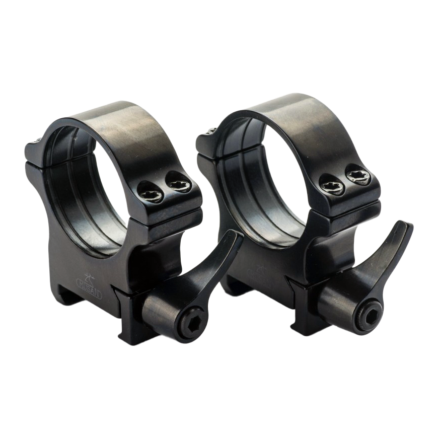 Rusan binoculars Picatinny rings - 30 mm, quick-release, H12